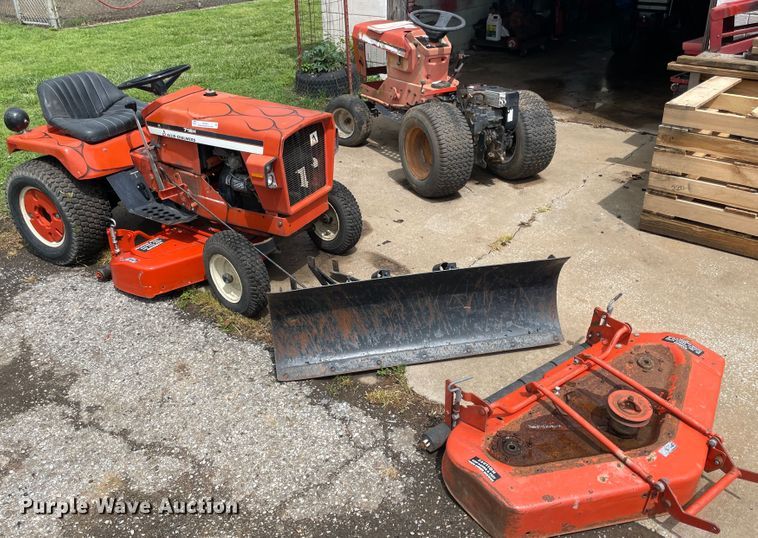 image for item IC9301 (2) Allis Chalmers 716H lawn mowers