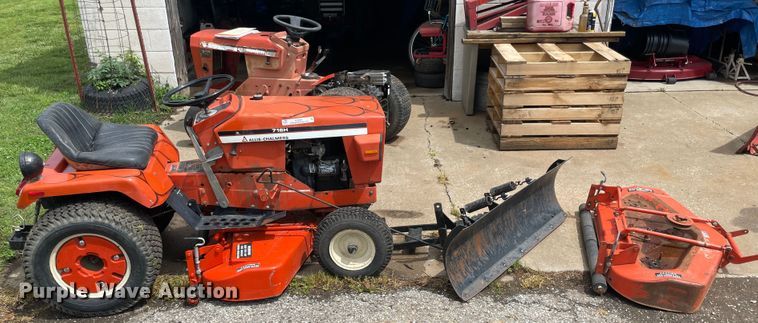 image for item IC9301 (2) Allis Chalmers 716H lawn mowers