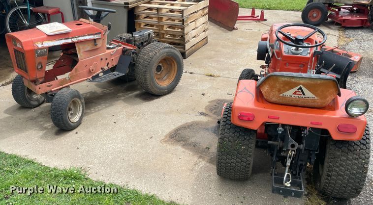 image for item IC9301 (2) Allis Chalmers 716H lawn mowers