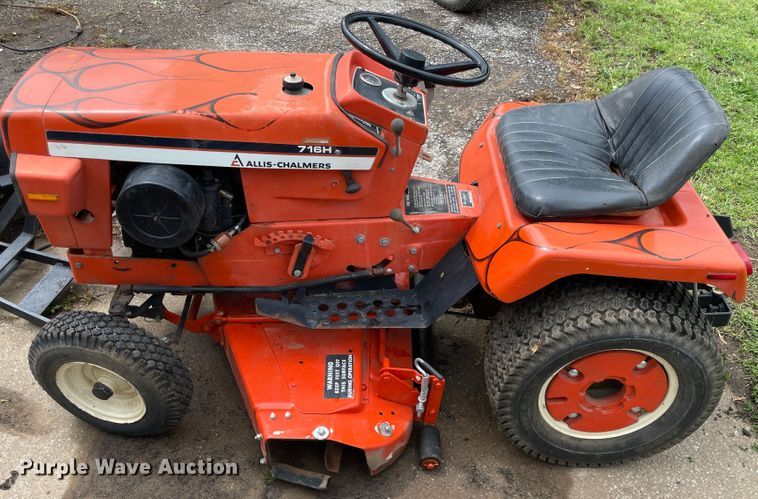 image for item IC9301 (2) Allis Chalmers 716H lawn mowers