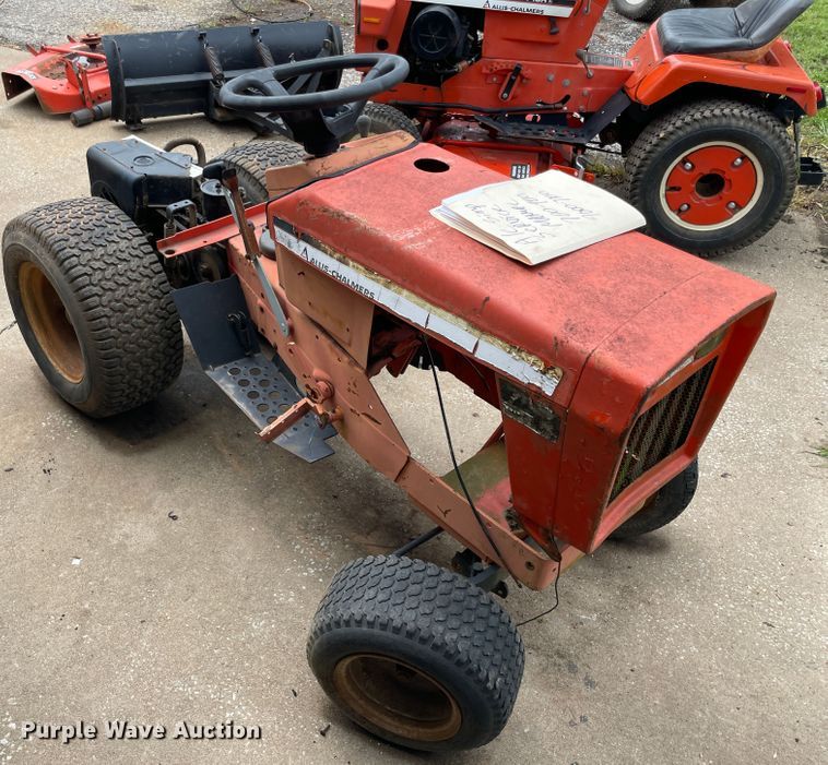 image for item IC9301 (2) Allis Chalmers 716H lawn mowers