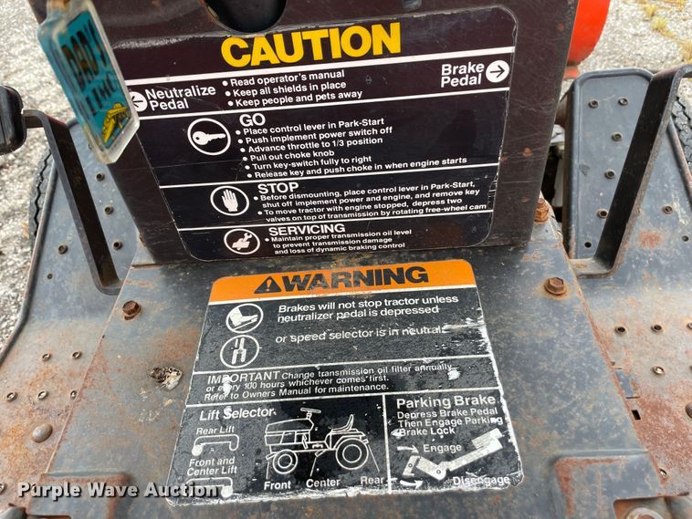 image for item IC9303 Ariens GT14  lawn mower