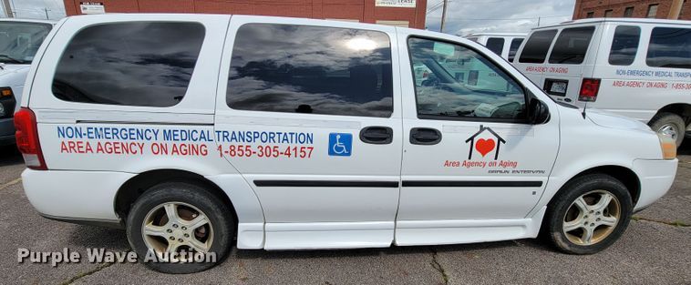 image for item IF9754 2006 Chevrolet Uplander  handicap accessible van