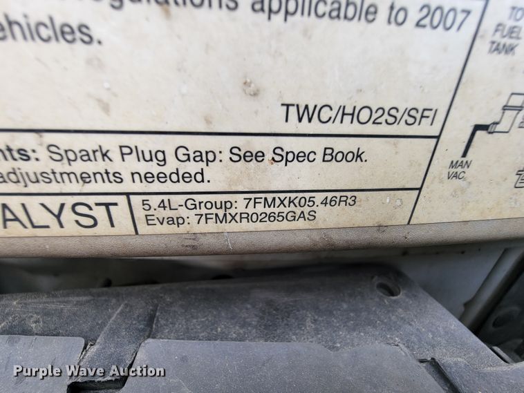 image for item IF9755 2007 Ford E350  handicap accessible van