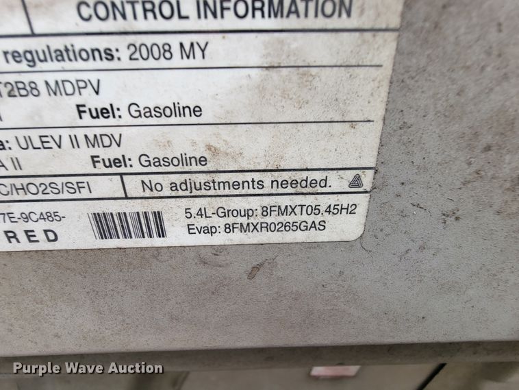 image for item IF9757 2008 Ford E350  van