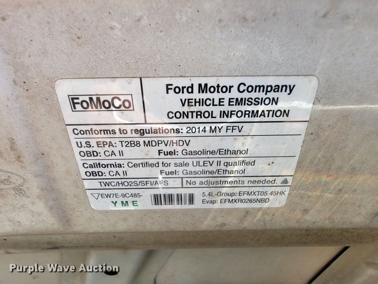 image for item IF9764 2014 Ford E350  van