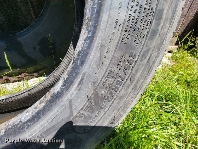 image for item IF9793 (8) 295/75R22.5 tires