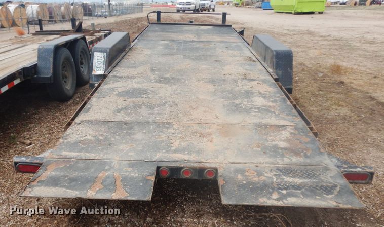image for item IH9252 2014 Kaufman  tilt deck equipment trailer