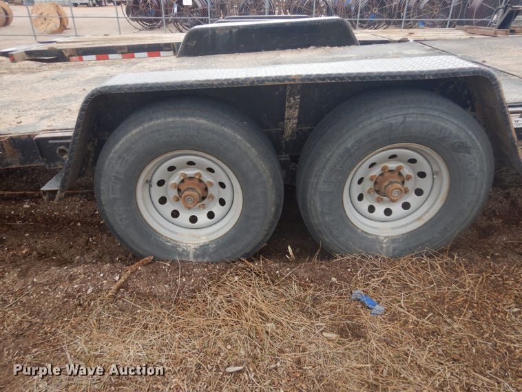 image for item IH9252 2014 Kaufman  tilt deck equipment trailer