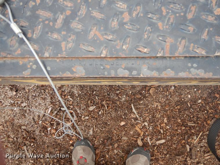 image for item IH9252 2014 Kaufman  tilt deck equipment trailer