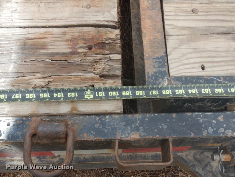 image for item IH9253 2010 Kaufman  tilt deck equipment trailer