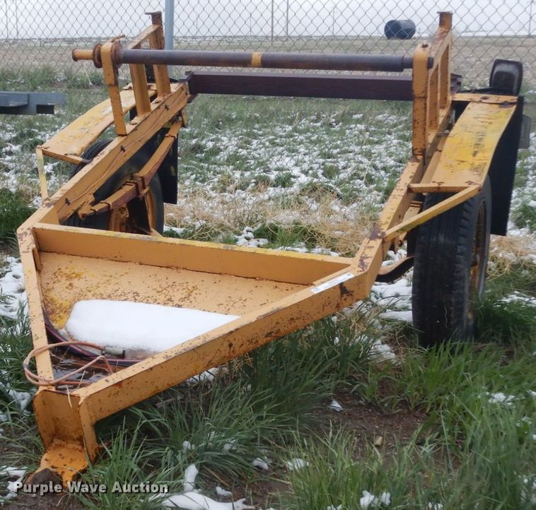 image for item IH9270 1993 shop built reel trailer