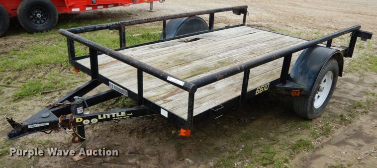 image for item IL9419 2021 Doolittle 6610  utility trailer