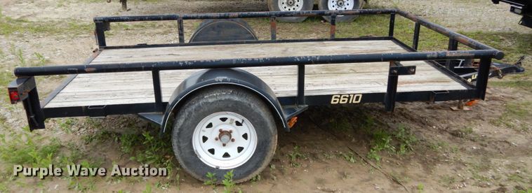 image for item IL9419 2021 Doolittle 6610  utility trailer