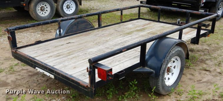 image for item IL9419 2021 Doolittle 6610  utility trailer