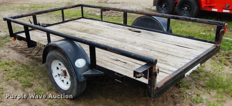 image for item IL9419 2021 Doolittle 6610  utility trailer