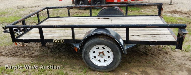 image for item IL9419 2021 Doolittle 6610  utility trailer