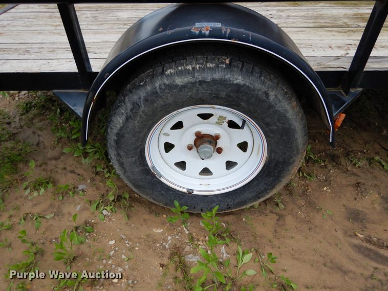 image for item IL9419 2021 Doolittle 6610  utility trailer