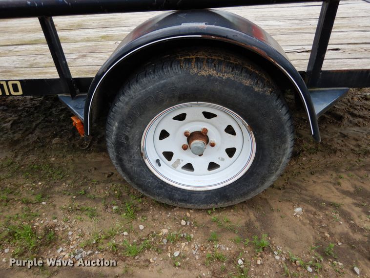image for item IL9419 2021 Doolittle 6610  utility trailer