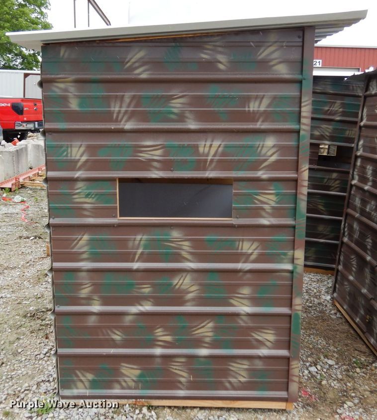 image for item IL9425 Shop built hunting blind