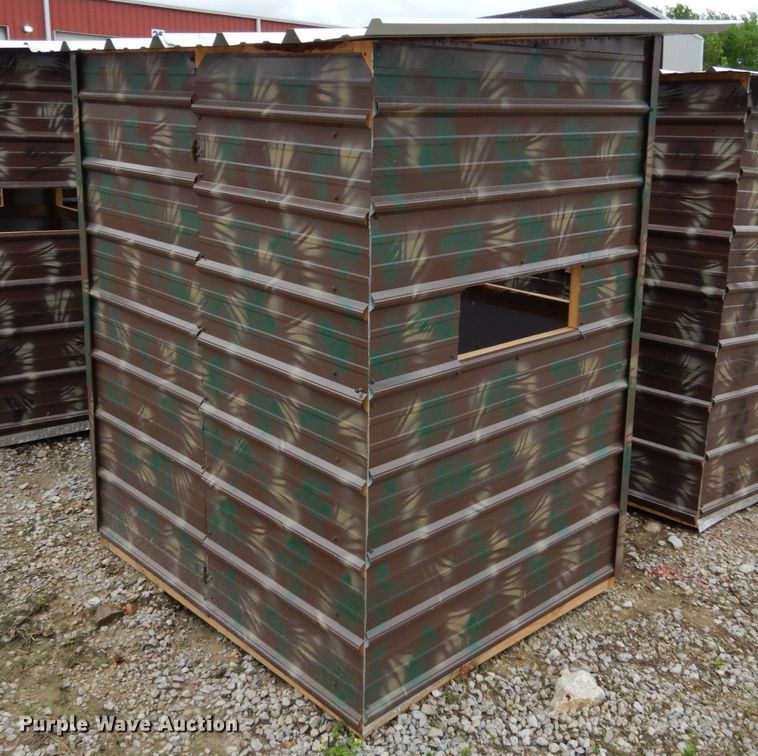 image for item IL9425 Shop built hunting blind