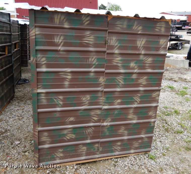 image for item IL9425 Shop built hunting blind