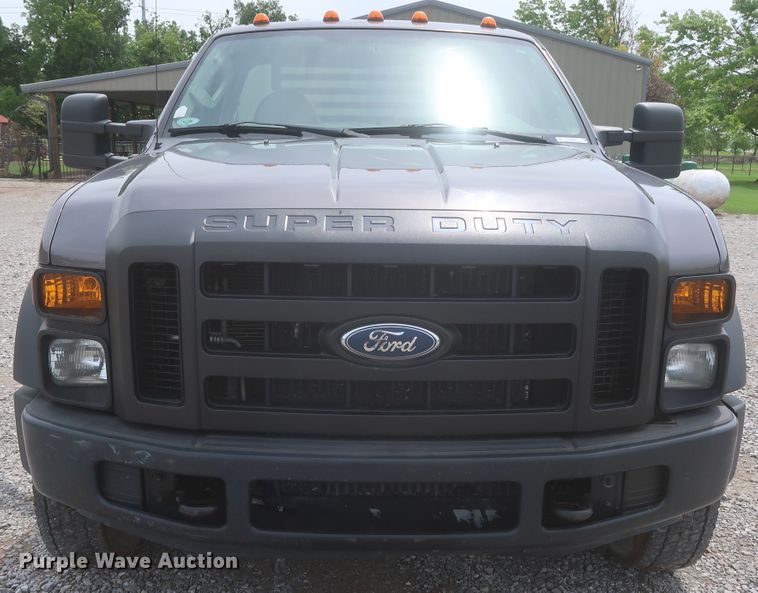 image for item IO9100 2008 Ford F450 Super Duty XL  flatbed truck