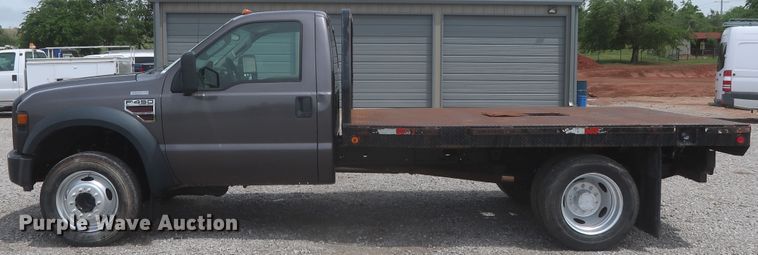 image for item IO9100 2008 Ford F450 Super Duty XL  flatbed truck