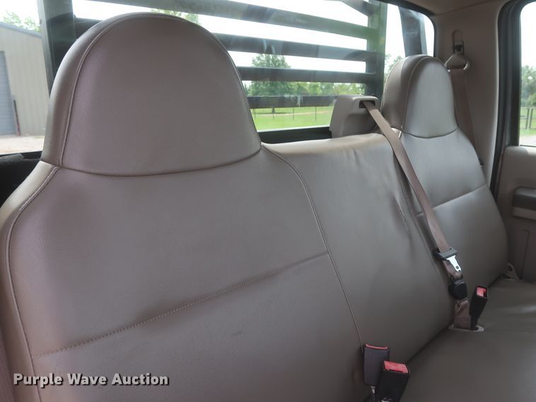 image for item IO9100 2008 Ford F450 Super Duty XL  flatbed truck