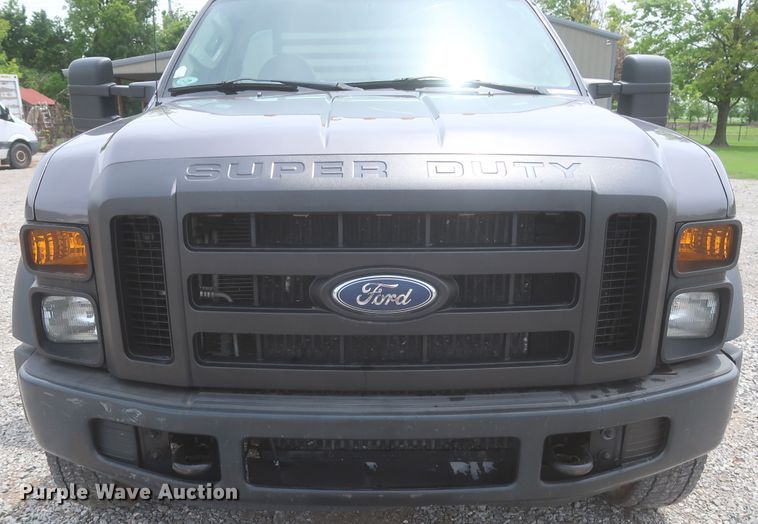 image for item IO9100 2008 Ford F450 Super Duty XL  flatbed truck