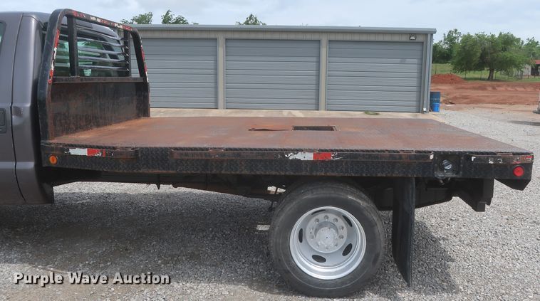 image for item IO9100 2008 Ford F450 Super Duty XL  flatbed truck