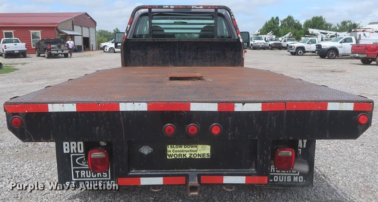 image for item IO9100 2008 Ford F450 Super Duty XL  flatbed truck