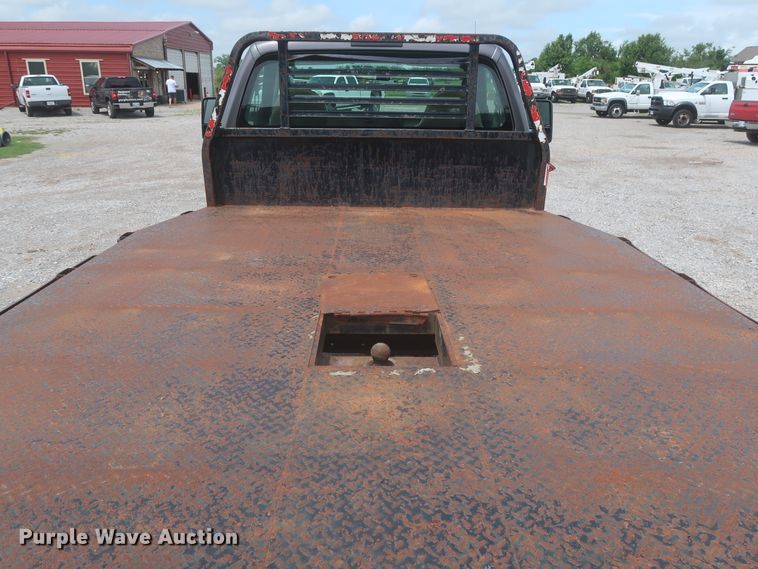 image for item IO9100 2008 Ford F450 Super Duty XL  flatbed truck