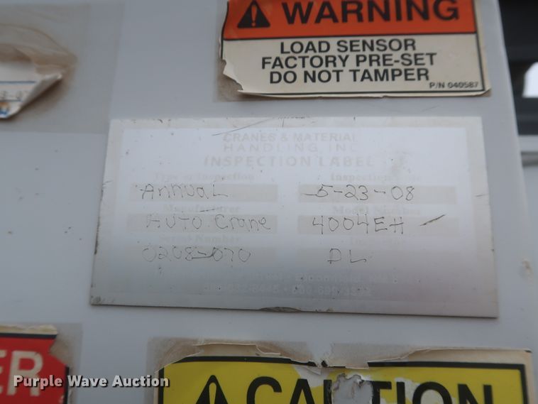 image for item IO9103 2008 Ford F450 Super Duty XL  flatbed truck