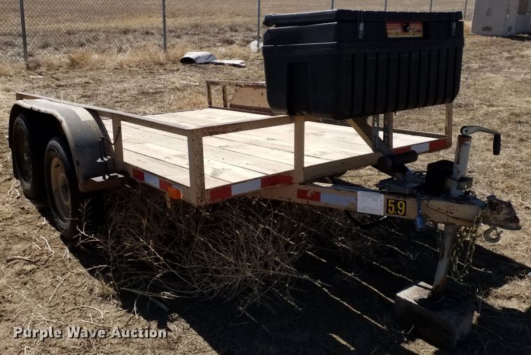 image for item IP9096 1990  utility trailer