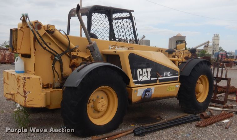 image for item IP9784 2001 Caterpillar TH83  telehandler