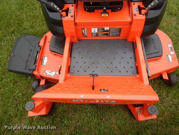 image for item IP9867 Kubota Z125SKH  ZTR lawn mower