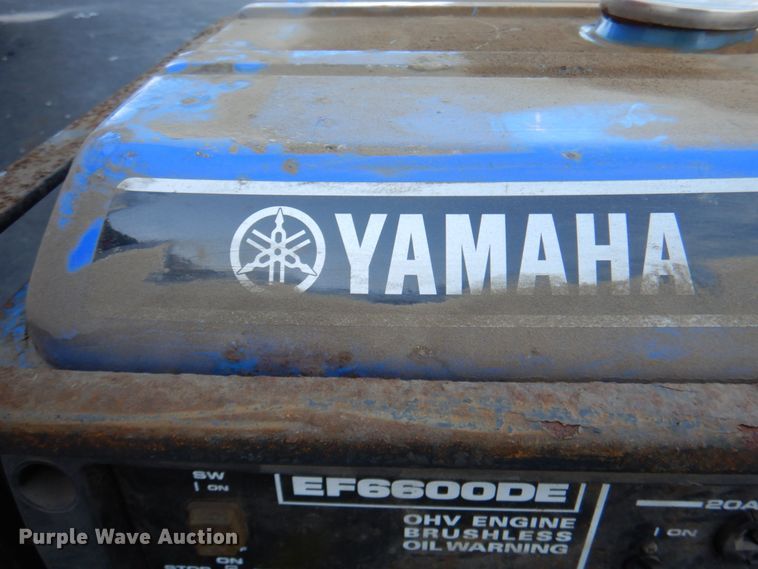 image for item IQ9475 Yamaha EF6600DE  generator