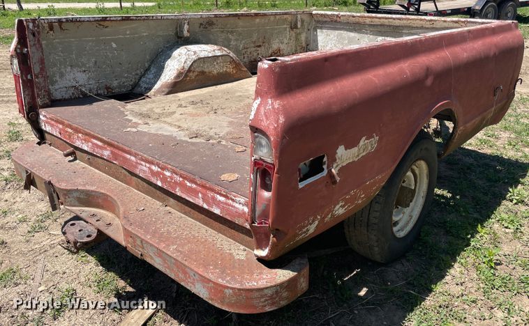 image for item IR9993 Shop built pickup truck bed trailer