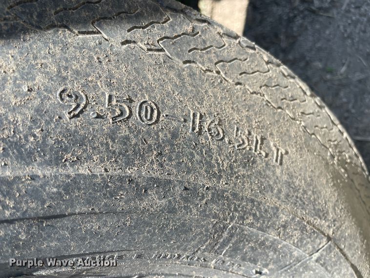 image for item IR9993 Shop built pickup truck bed trailer