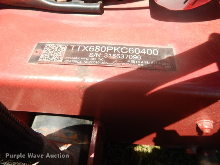 image for item IT9064 Exmark X Series  lawn mower