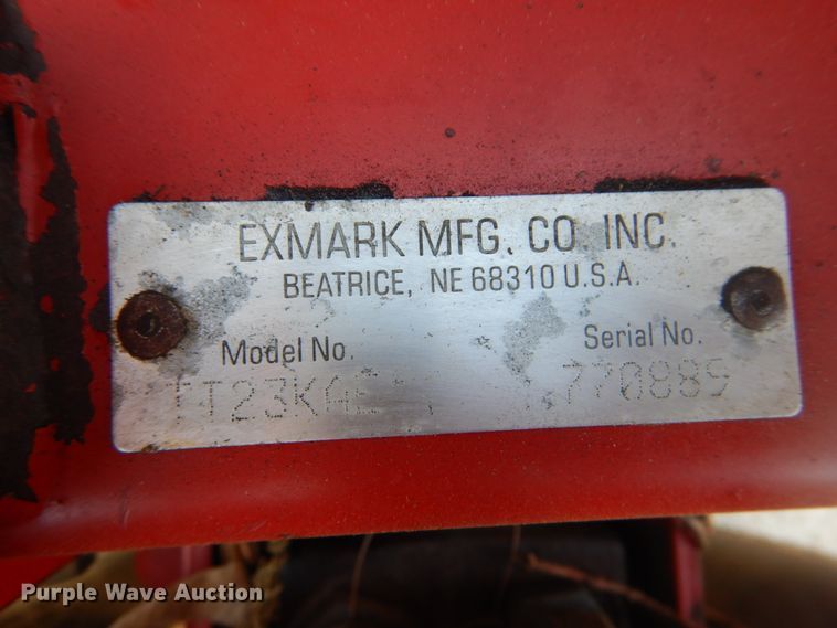 image for item IT9092 Ex Mark TT23KAE  lawn mower