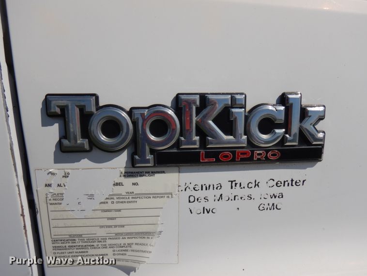 image for item IT9380 1996 GMC TopKick 6500  dump flatbed truck