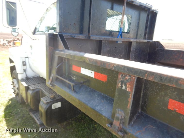 image for item IT9380 1996 GMC TopKick 6500  dump flatbed truck