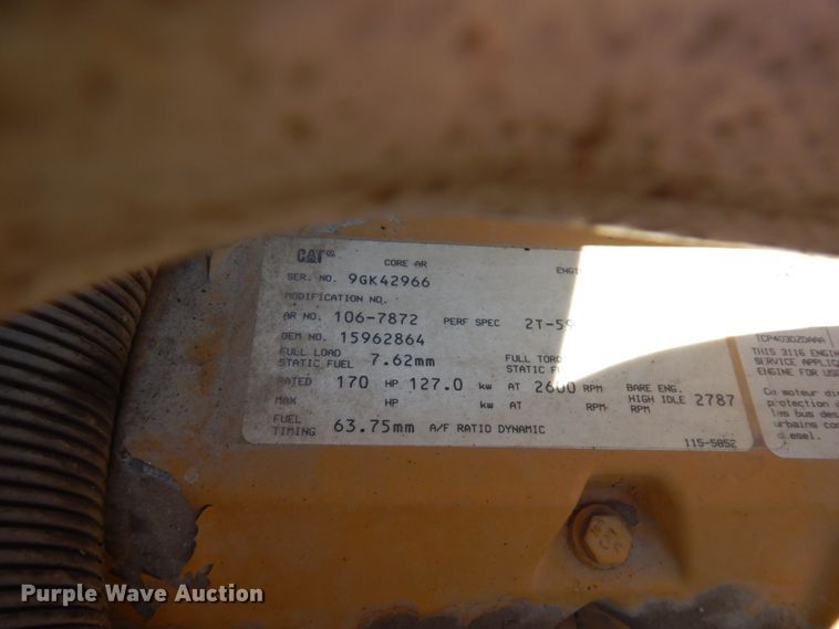 image for item IT9380 1996 GMC TopKick 6500  dump flatbed truck