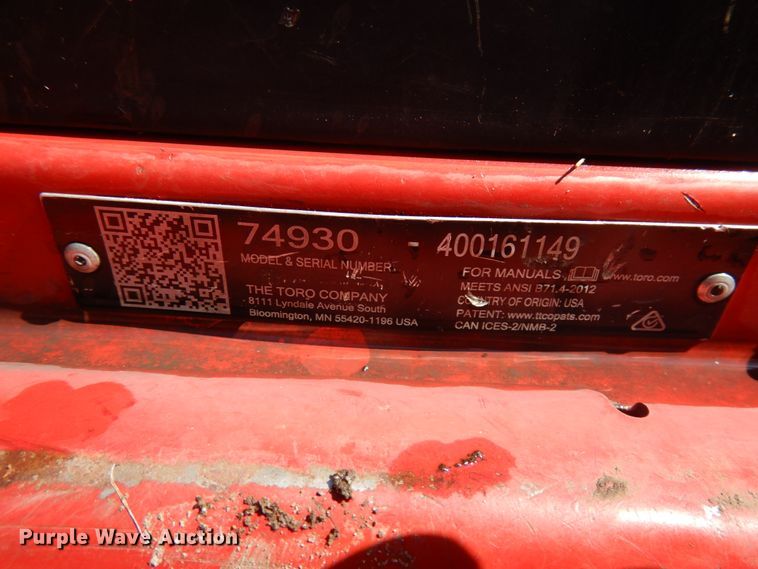 image for item IT9419 Toro ZMaster 5000  ZTR lawn mower