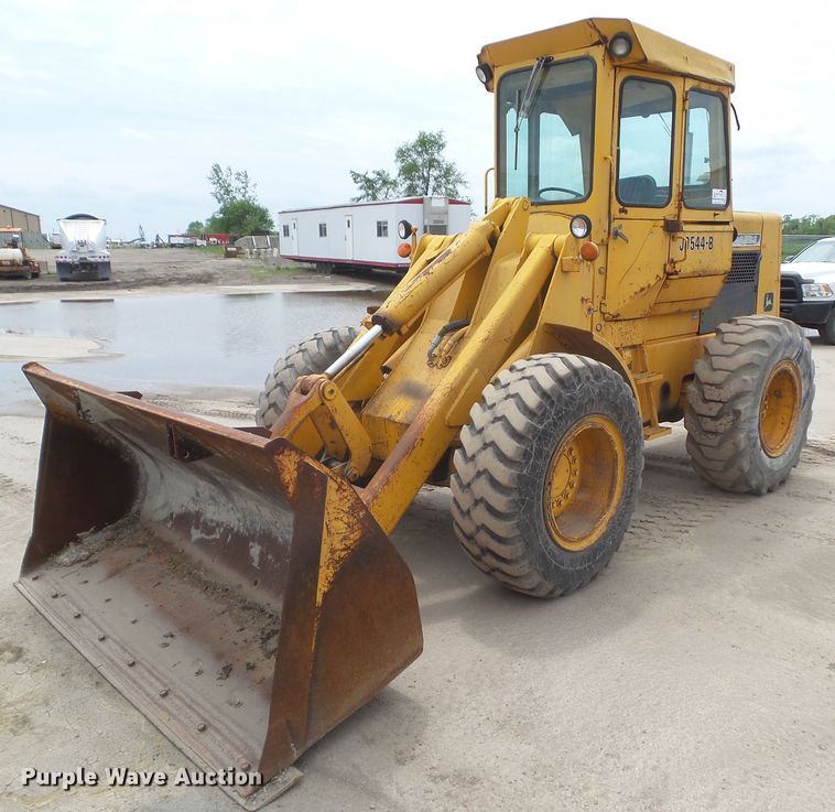image for item DA7114 1978 John Deere 544-B  wheel loader