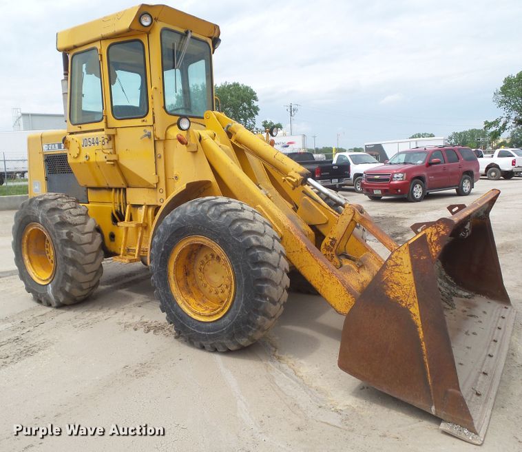 image for item DA7114 1978 John Deere 544-B  wheel loader