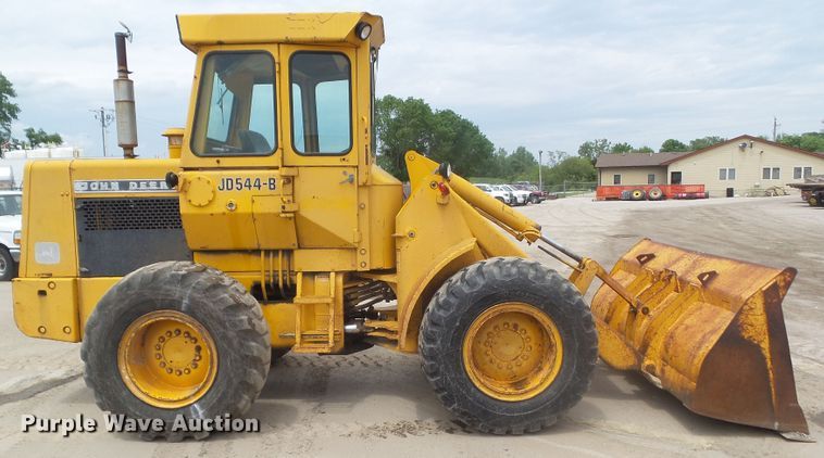 image for item DA7114 1978 John Deere 544-B  wheel loader