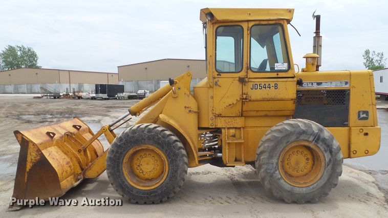 image for item DA7114 1978 John Deere 544-B  wheel loader
